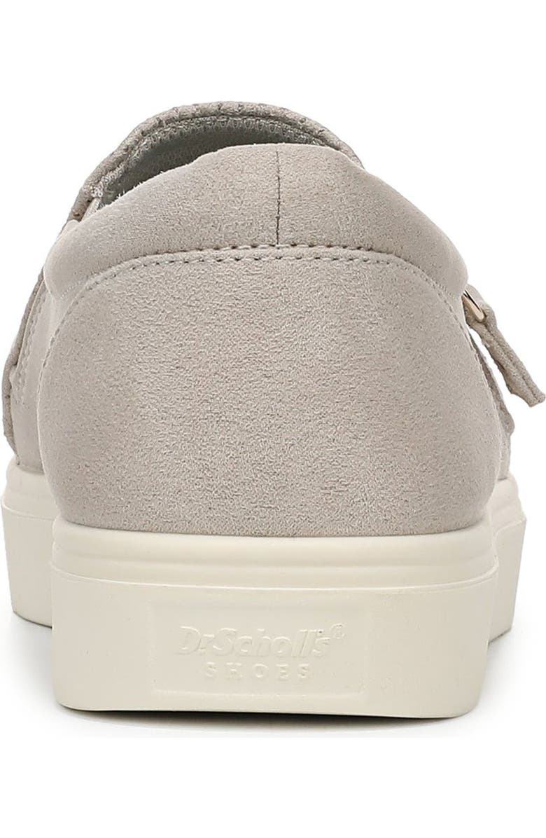 Dr. Scholl's Madison Side Zip Slip-On Sneaker, Alternate, color, Oyster Grey Fabric