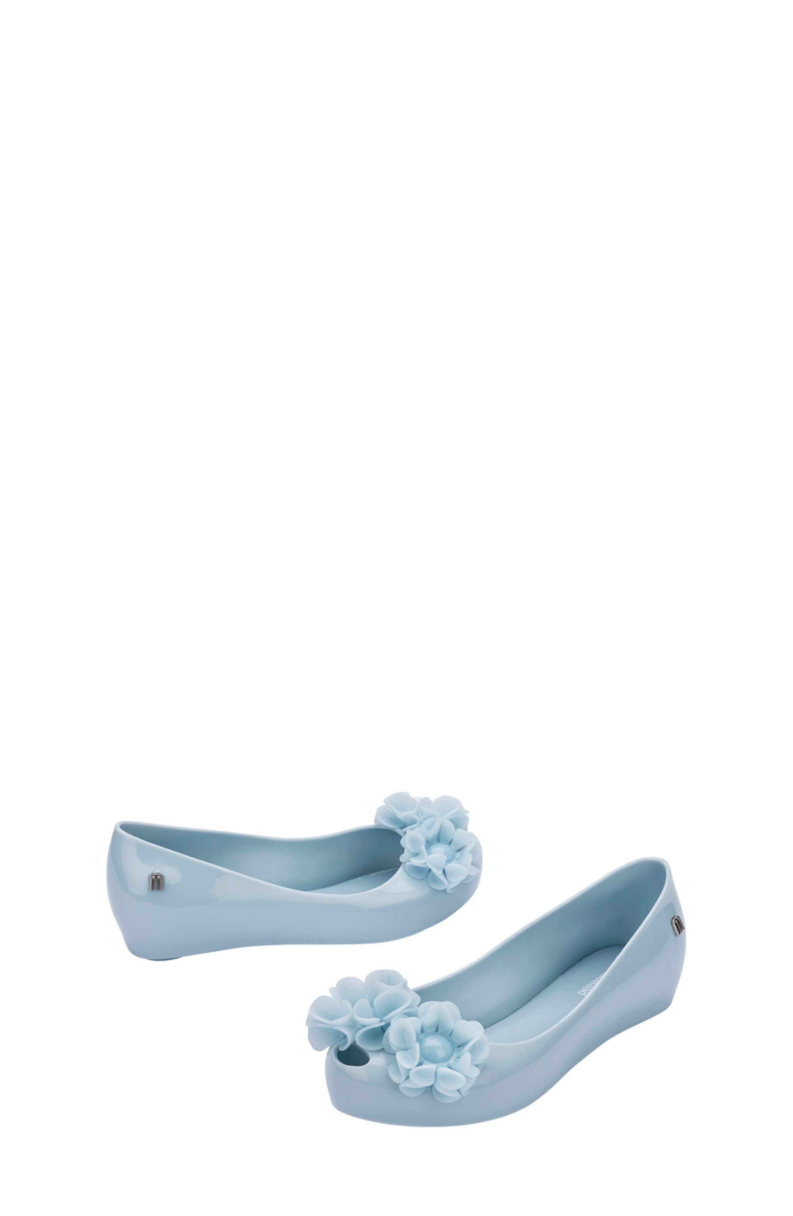Kids' Mini Ultragirl Springtime Flat, Alternate, color, BLUE