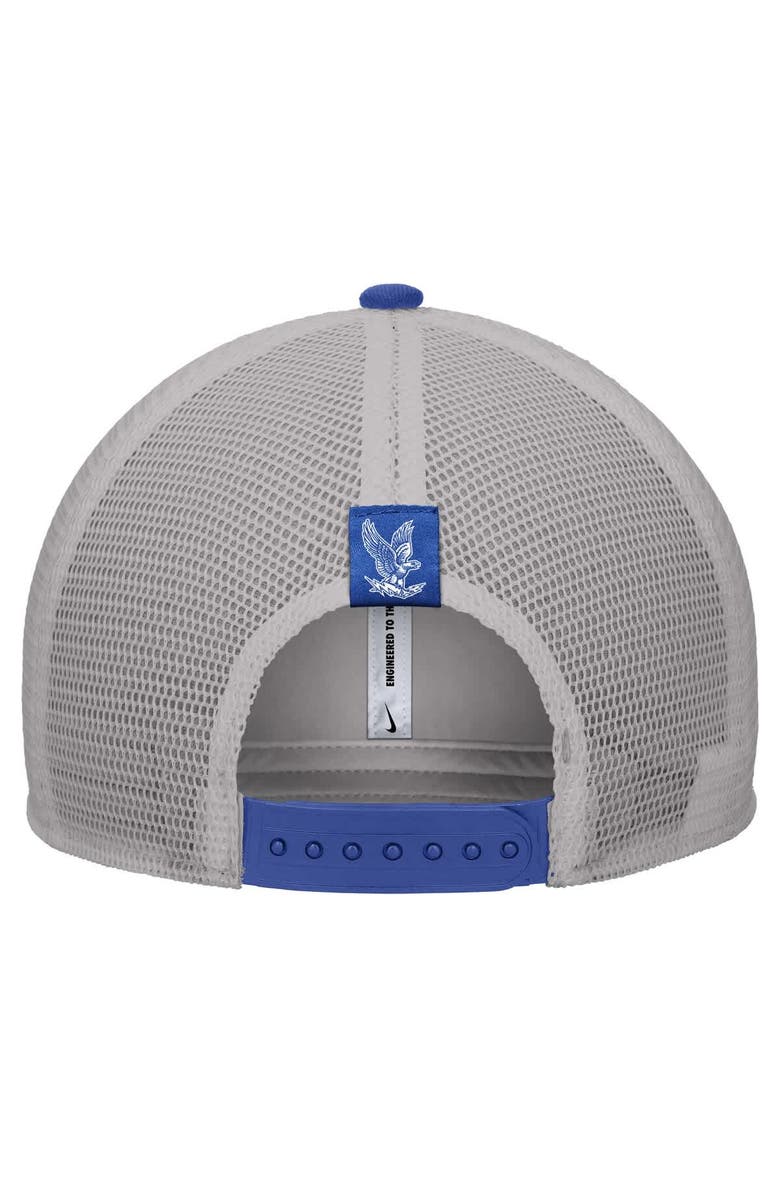 Nike Men's Nike Royal Air Force Falcons Vintage Arch Rise Performance Trucker Adjustable Hat, Alternate, color, Royal