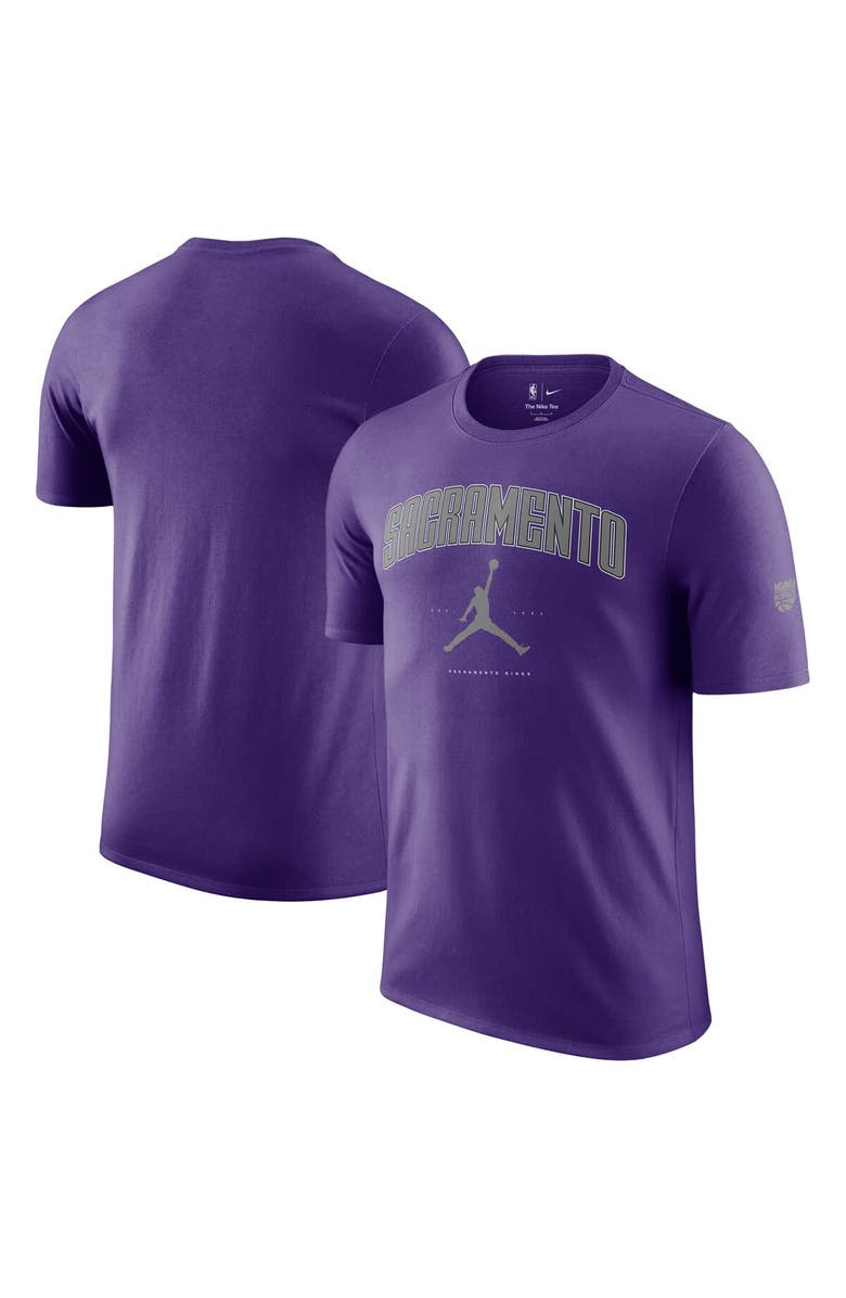 Jordan Brand Unisex Jordan Brand Purple Sacramento Kings Essential Cities T-Shirt, Main, color, Purple