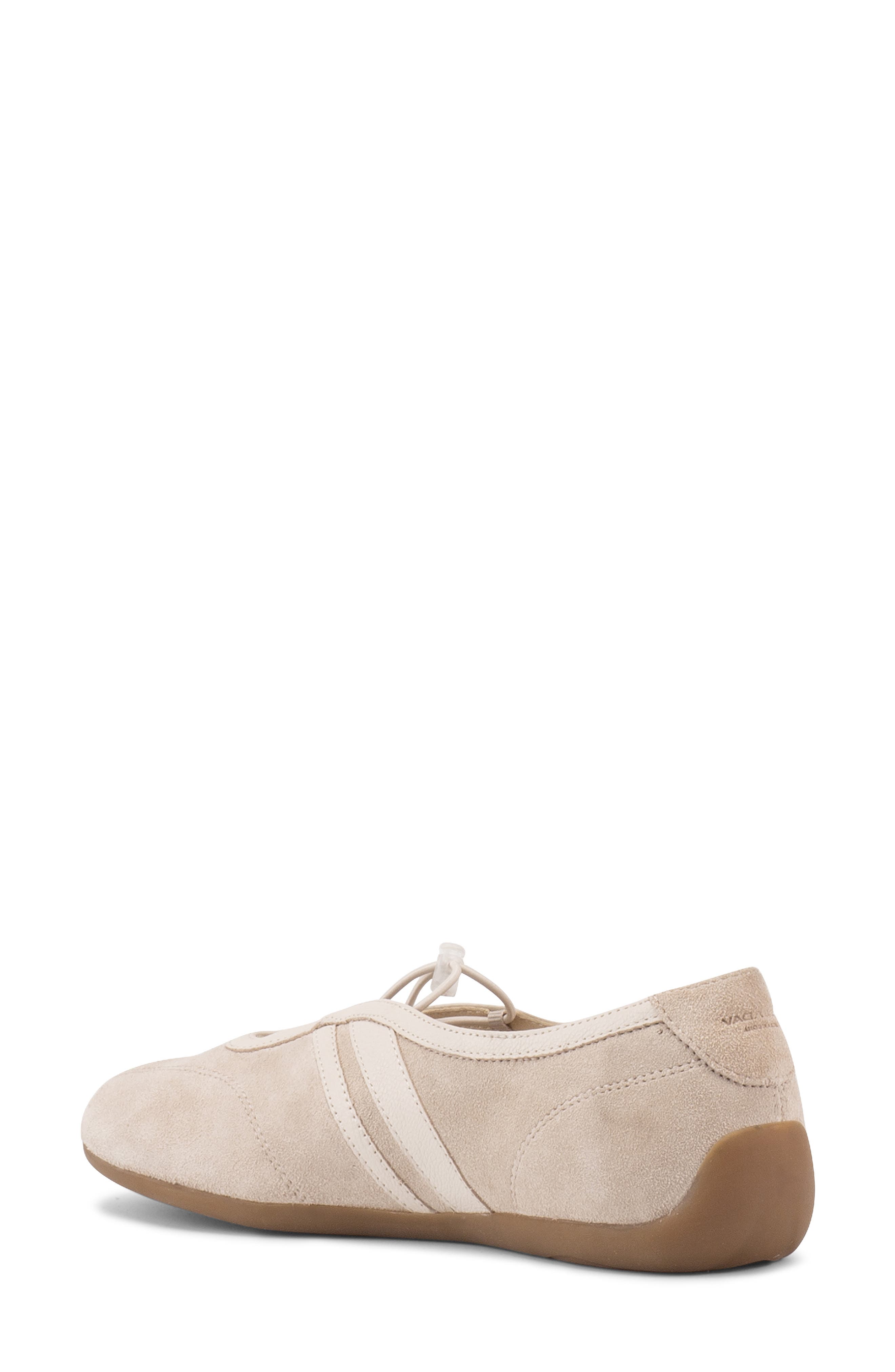 Hollie Lace-Up Flat, Alternate, color, OFF WHITE