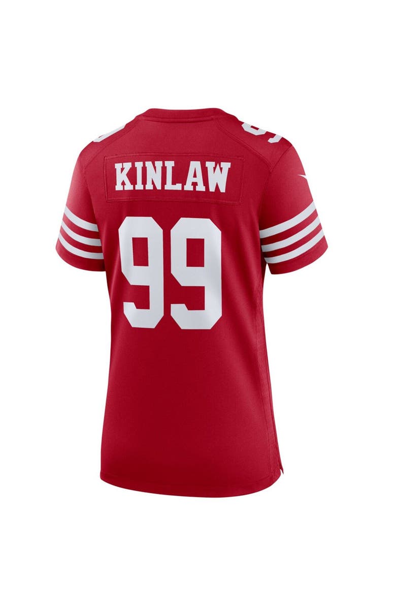 Nike Women's Nike Javon Kinlaw Scarlet San Francisco 49ers Player Jersey, Alternate, color, Scarlet