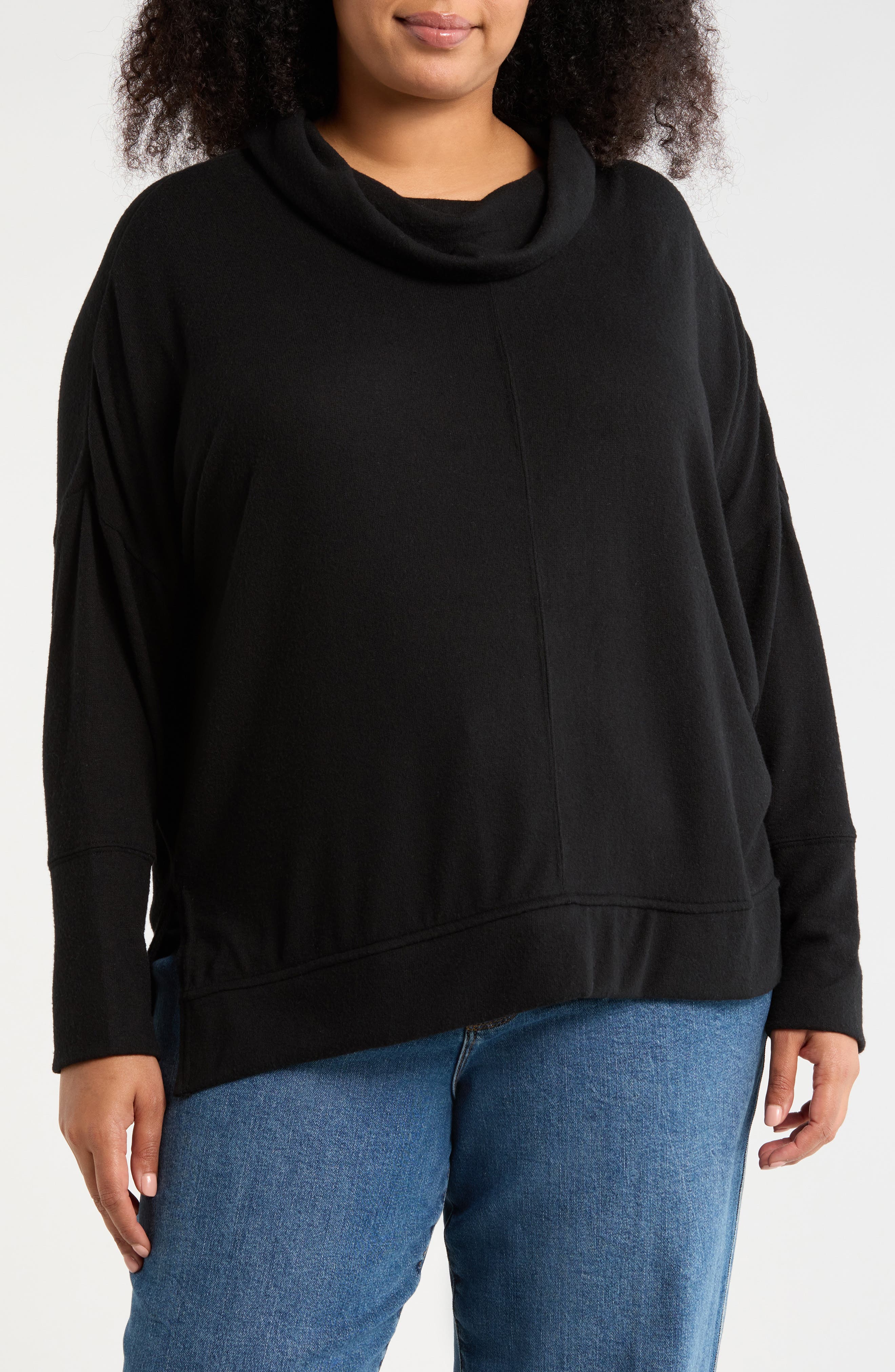 Caslon® Cowl Neck Tunic Top