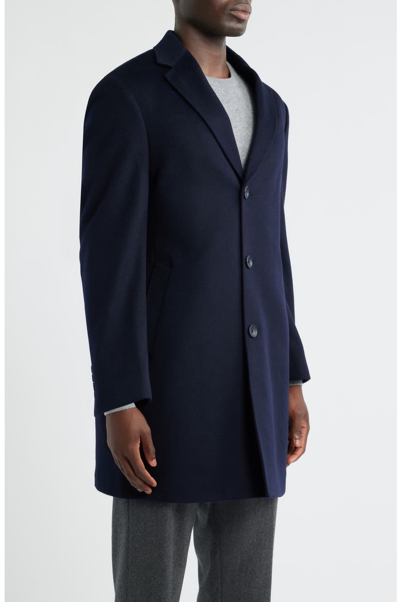 Cashmere Overcoat, Alternate, color, NAVY STILL