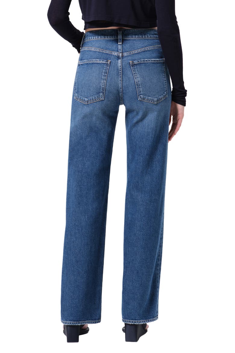 Harper Relaxed Straight Leg Jeans, Alternate, color, RIVER