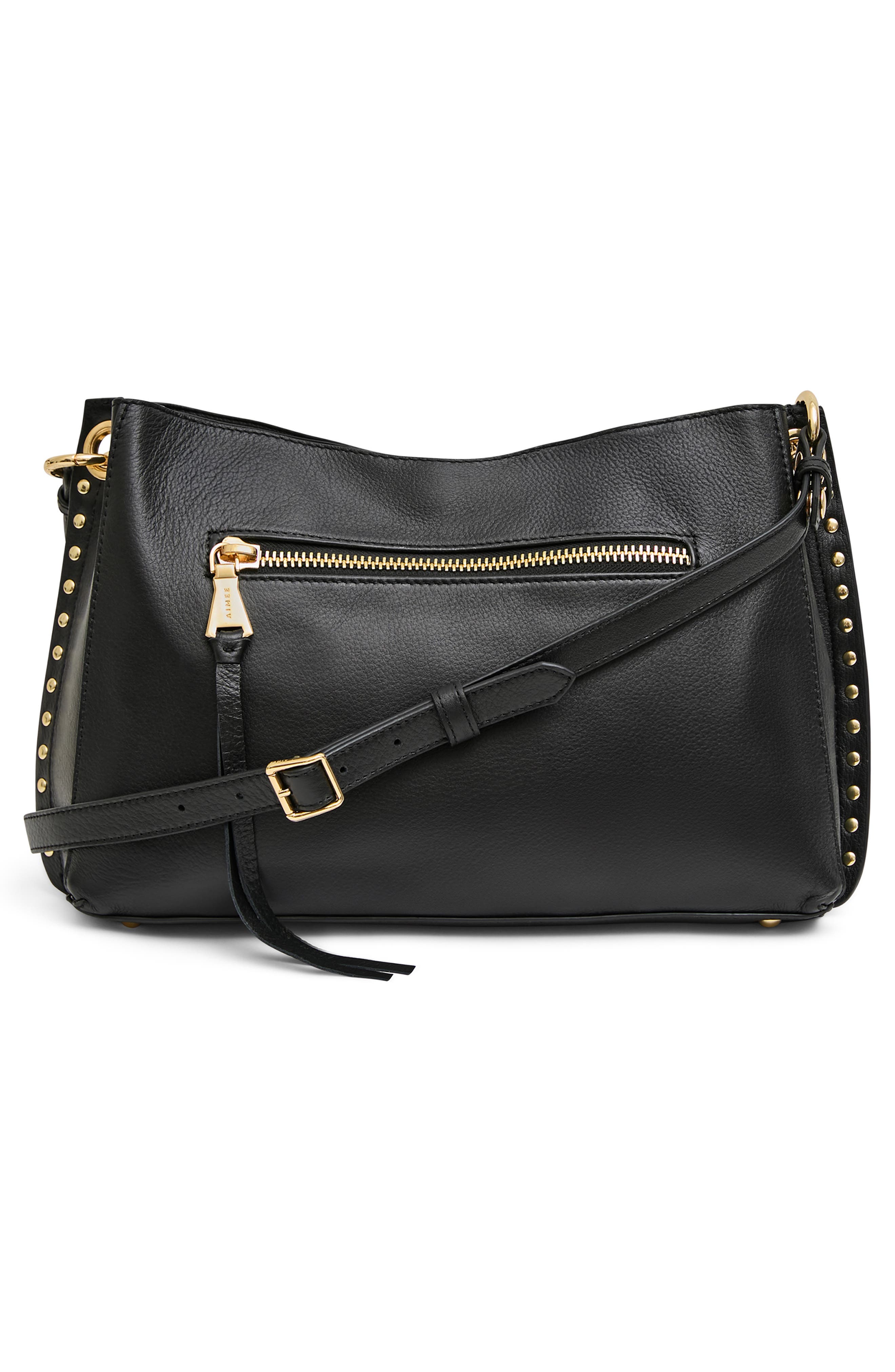 AIMEE Roma Shoulder Bag, Alternate, color, Black