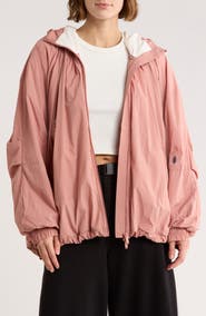 Free People Explore More Nylon Hooded Jacket