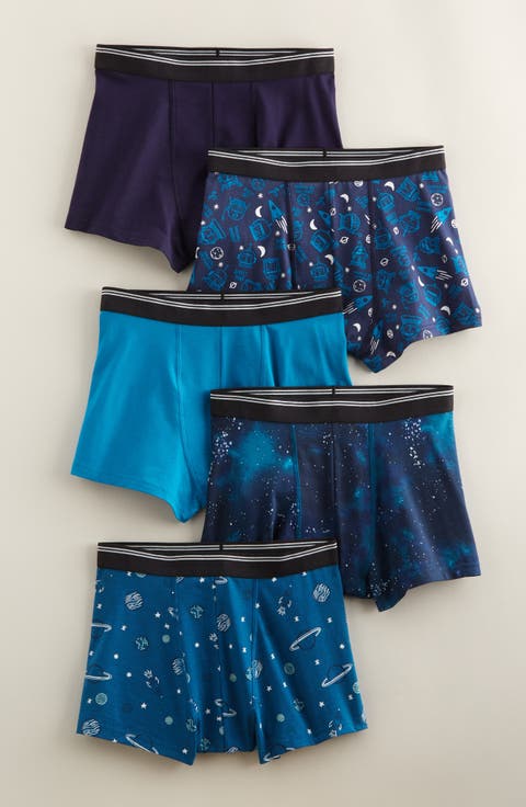 Kids' Assorted 5-Pack Boxer Briefs (Little Kid & Big Kid)