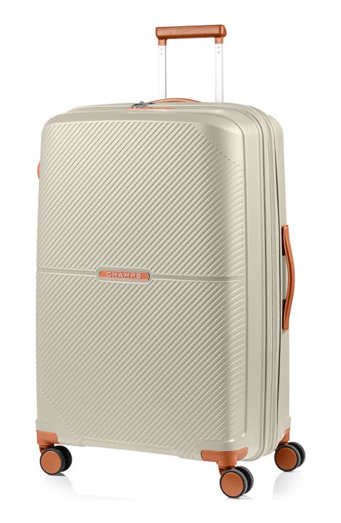 Vintage Aura Large Hardside Spinner Suitcase