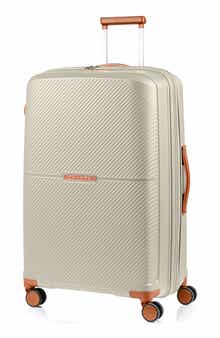 Vintage Aura Large Hardside Spinner Suitcase