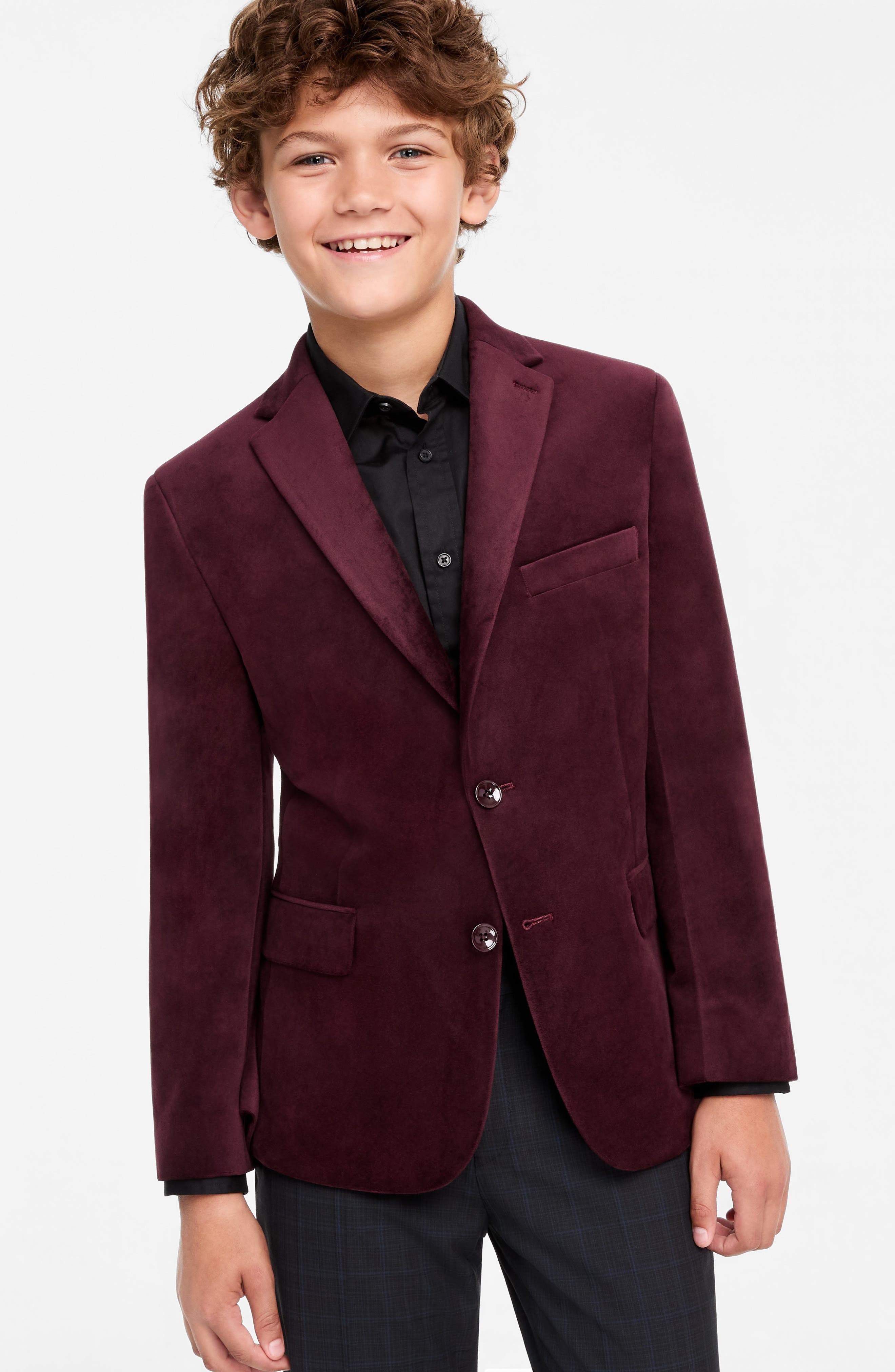 selected BURGUNDY