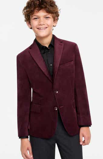 Kids' Velvet Suit Jacket