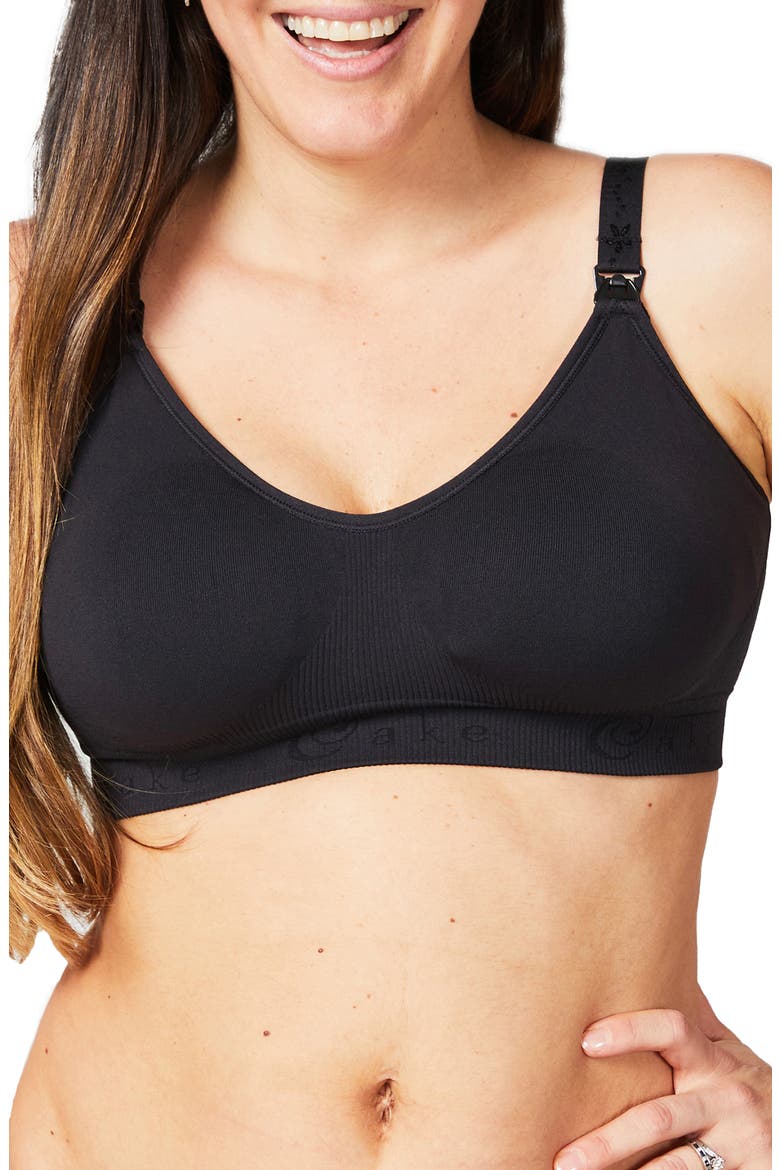 Rock Candy Wireless Nursing Bra, Main, color, BLACK