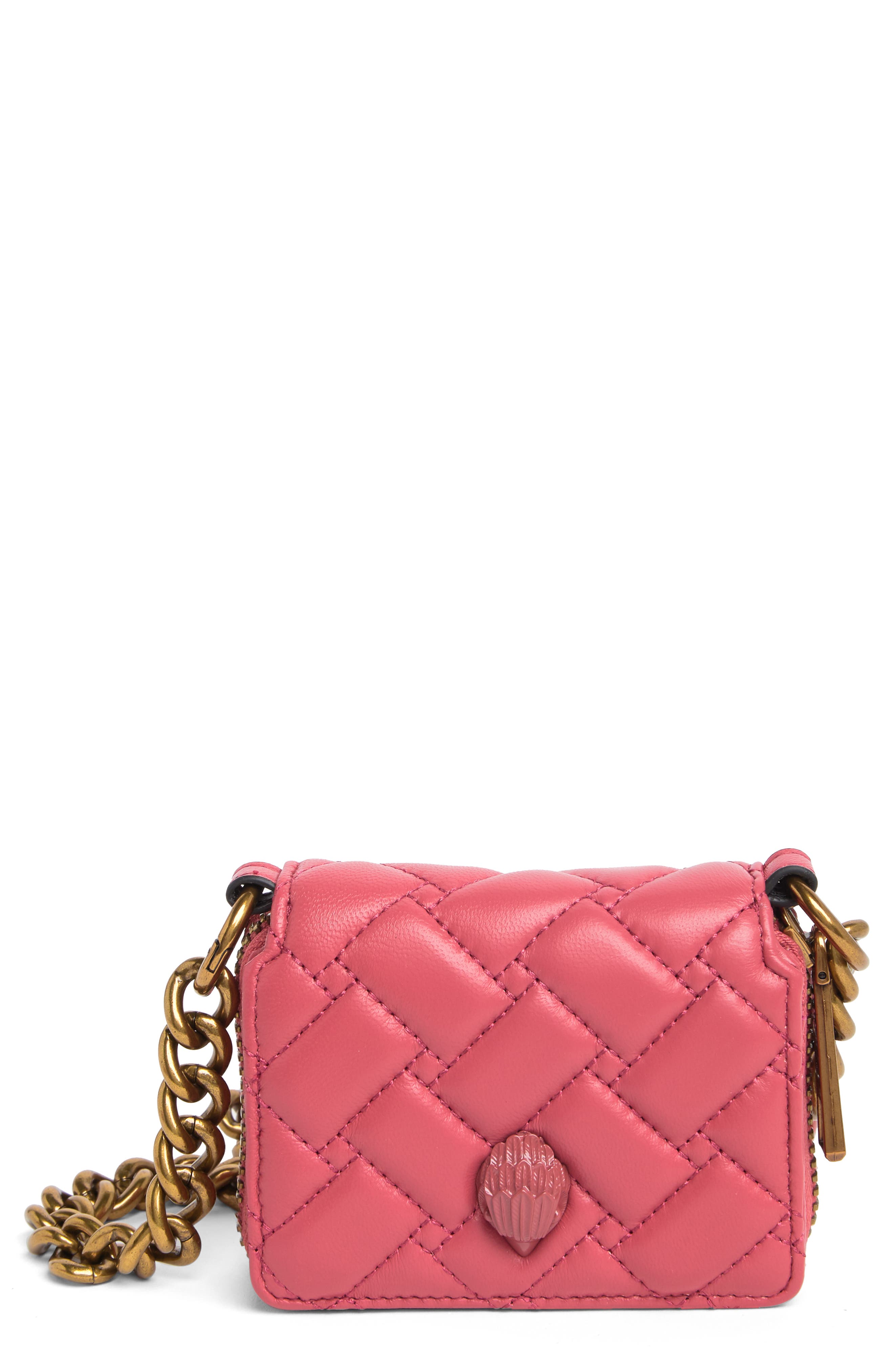 Kurt Geiger London Quited Leather Chain Wallet | Nordstromrack