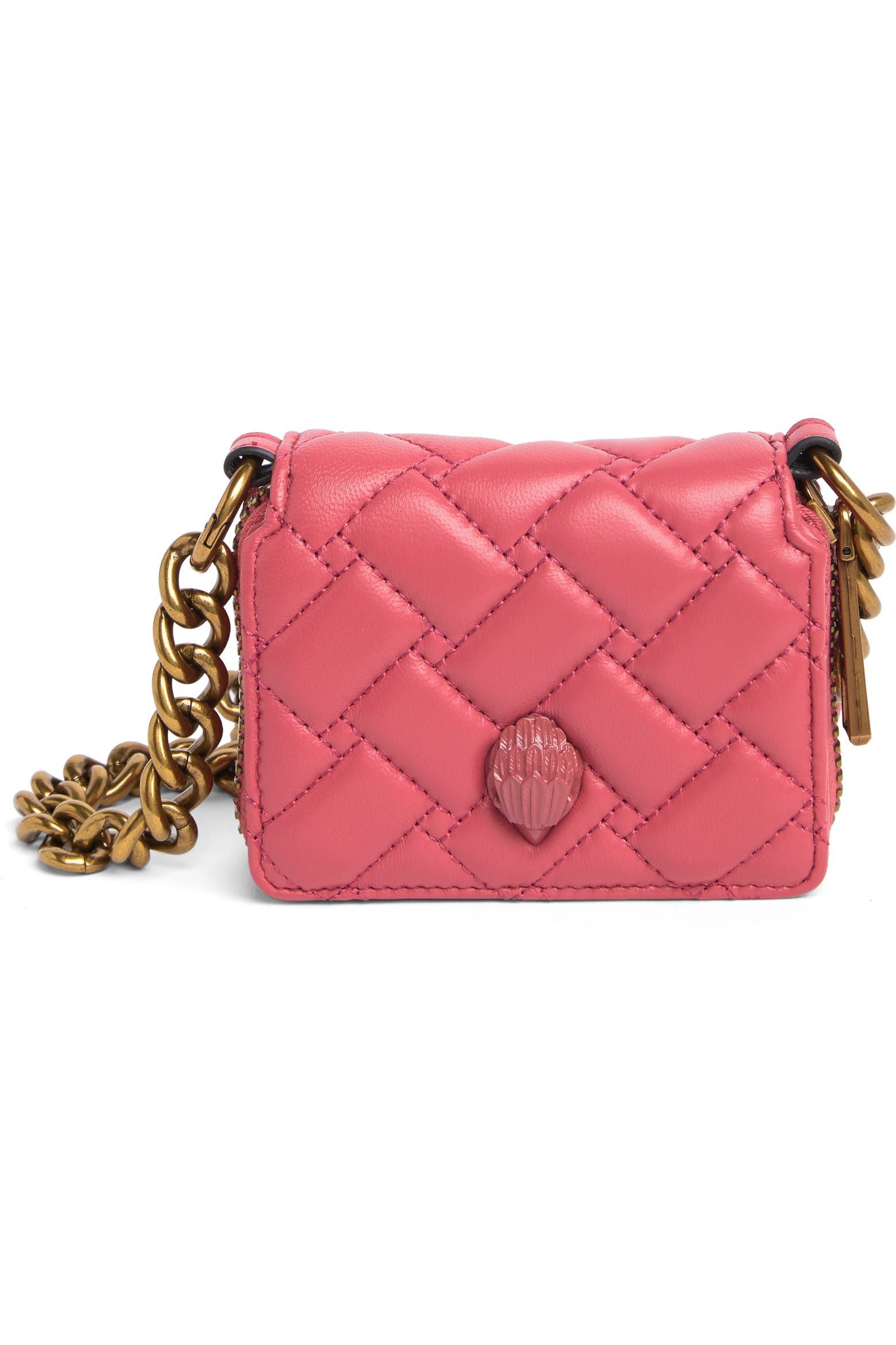 Chian Rack Kurt Geiger London Quited Leather Chain Wallet | Nordstromrack