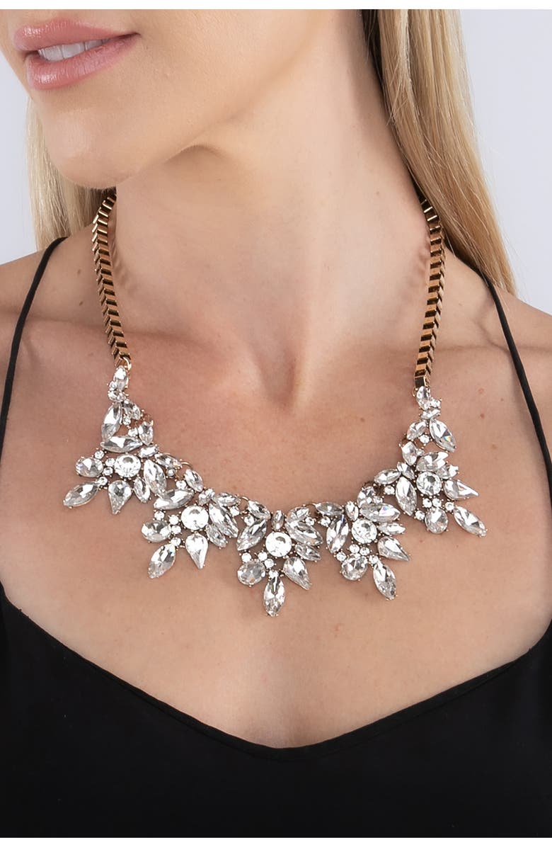 EYE CANDY LOS ANGELES Alice Necklace, Alternate, color, Bronze