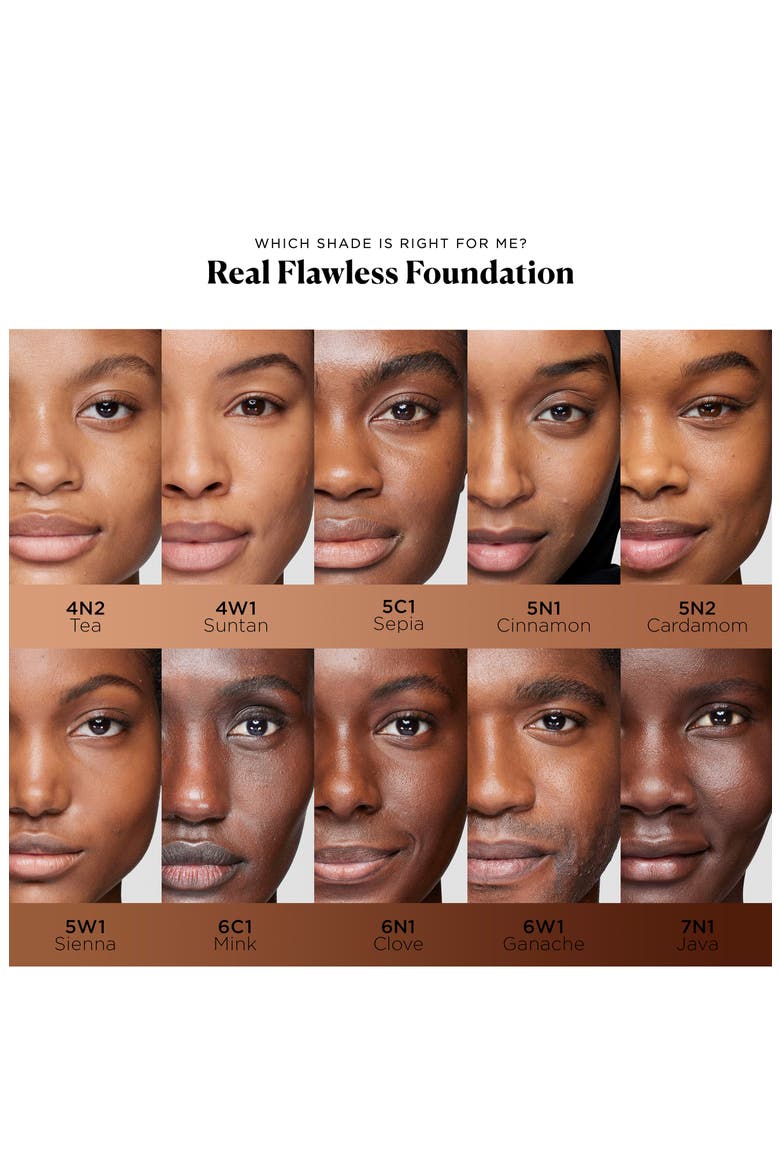 Real Flawless Weightless Perfecting Waterproof Foundation, Alternate, color, 6N1 CLOVE