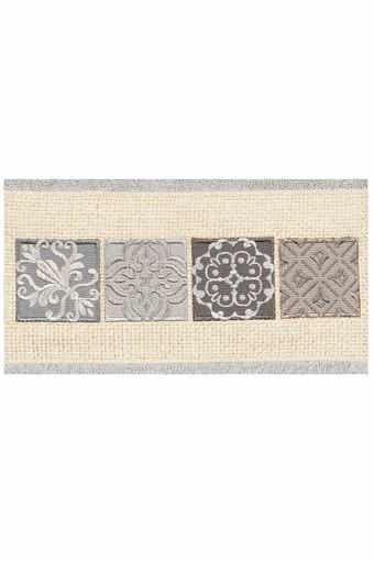 Vivian Embellished Bath Towel - Light Gray