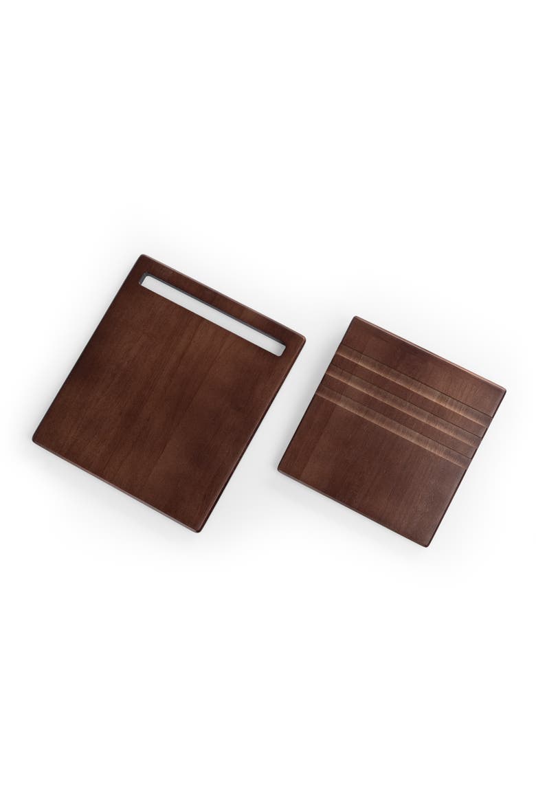 Cookbook Tablet Stand, Alternate, color, Stained Parawood