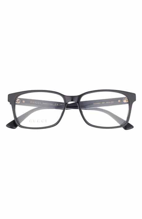 Gucci 55mm Square Optical Frames