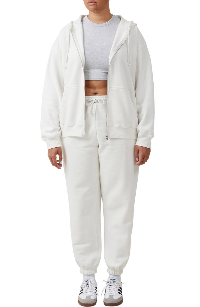 Cotton On Classic Cotton Blend Zip Hoodie, Alternate, color, 