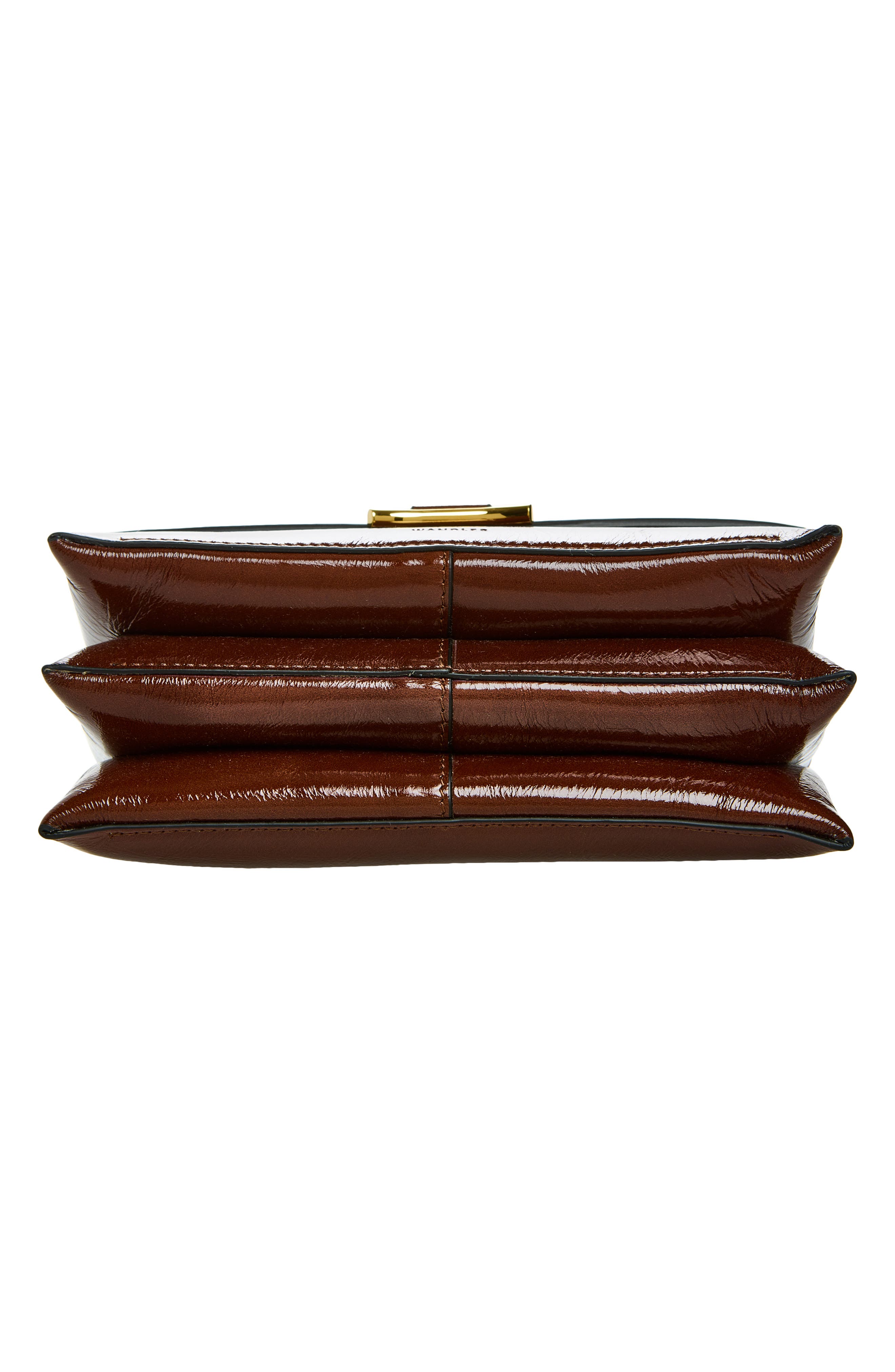 Ida Trio Leather Clutch, Alternate, color, CHESTNUT GLAZE