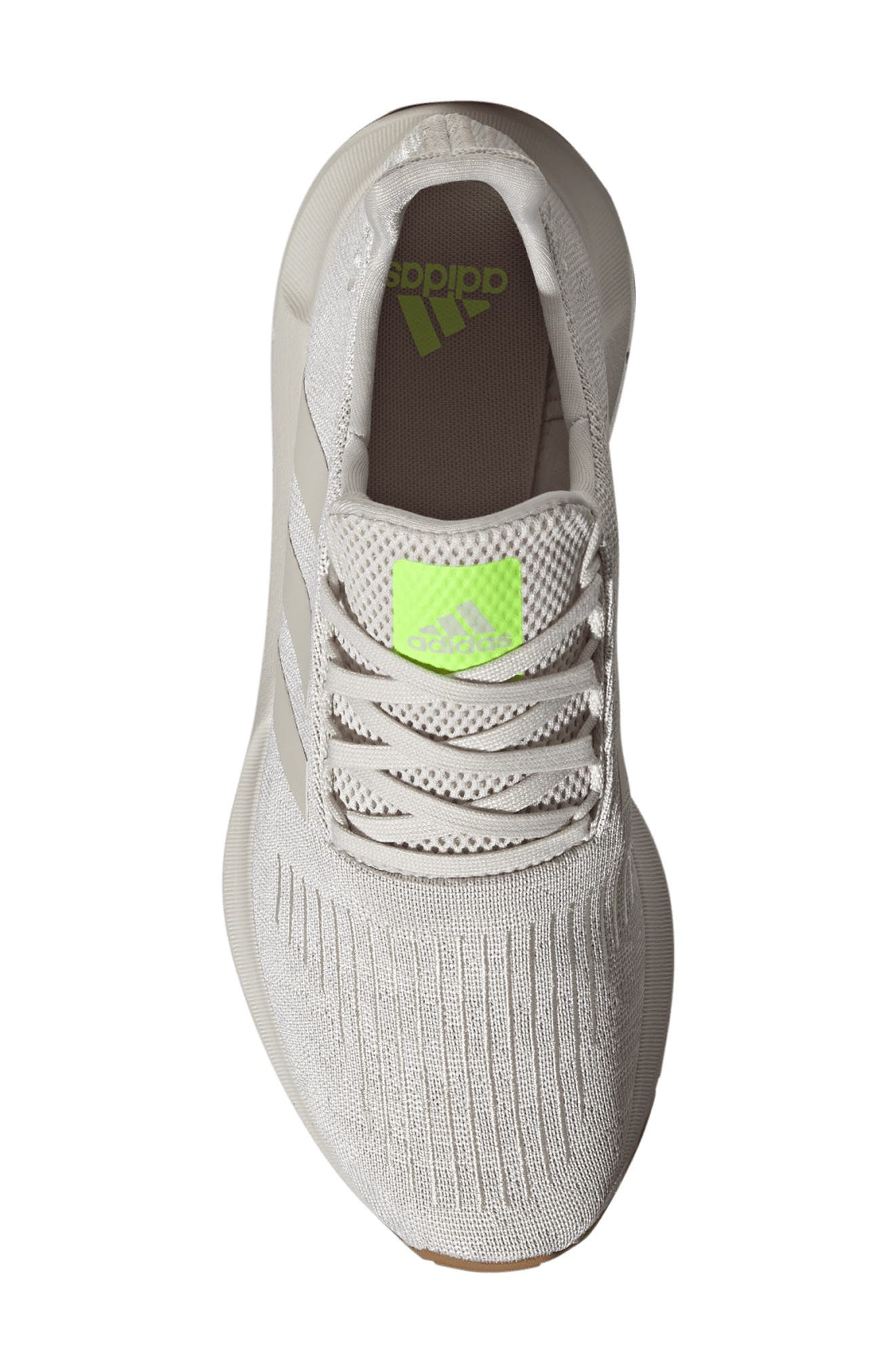 adidas Swift Run Sneaker, Alternate, color, Alumina/Alumina/Lucid Lemon