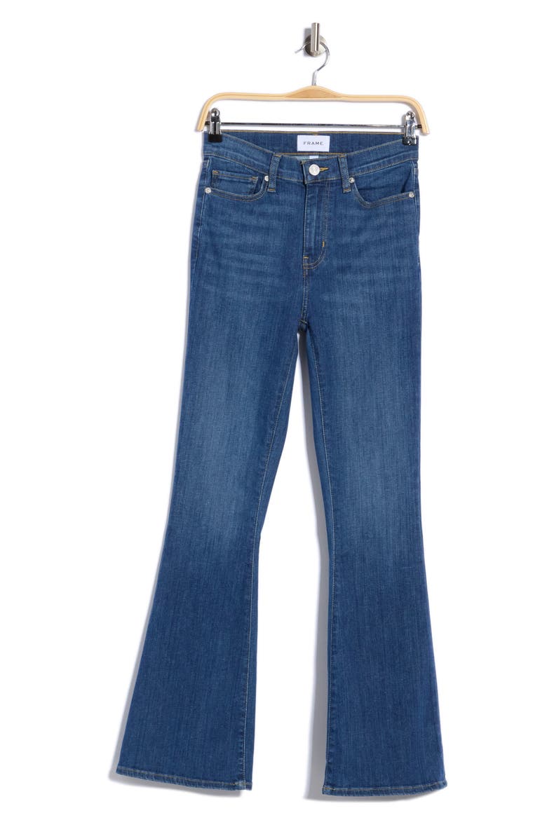 Le Easy Flare Leg Jeans, Alternate, color, PROPER