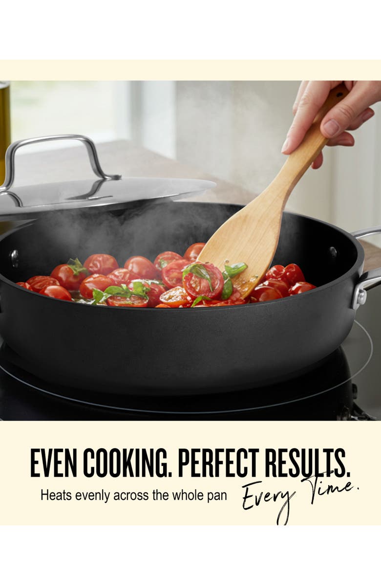 Alva Maestro 3-Piece Nonstick Frying Pan Cookware Set, Alternate, color, Black