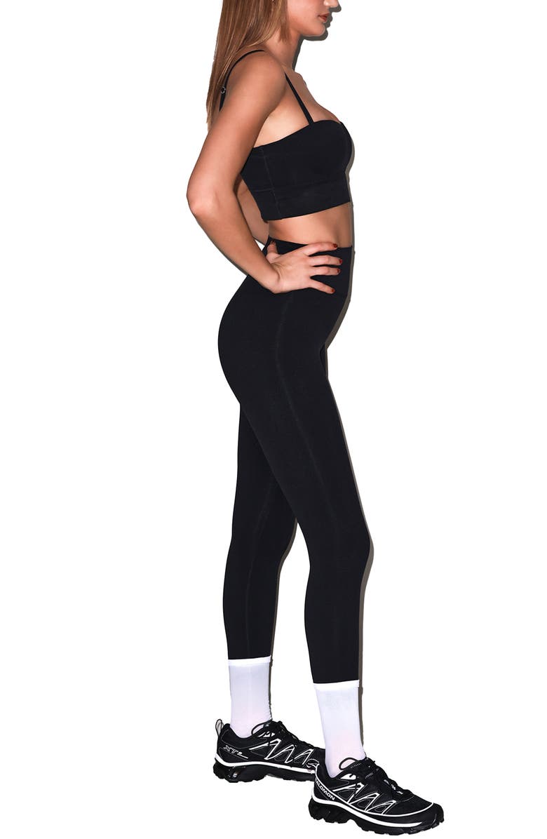 Fleur Du Mal Sculpt Legging, Alternate, color, Black