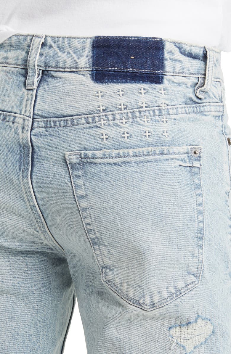 Ksubi Van Winkle Tricks Ripped Skinny Jeans, Alternate, color, 