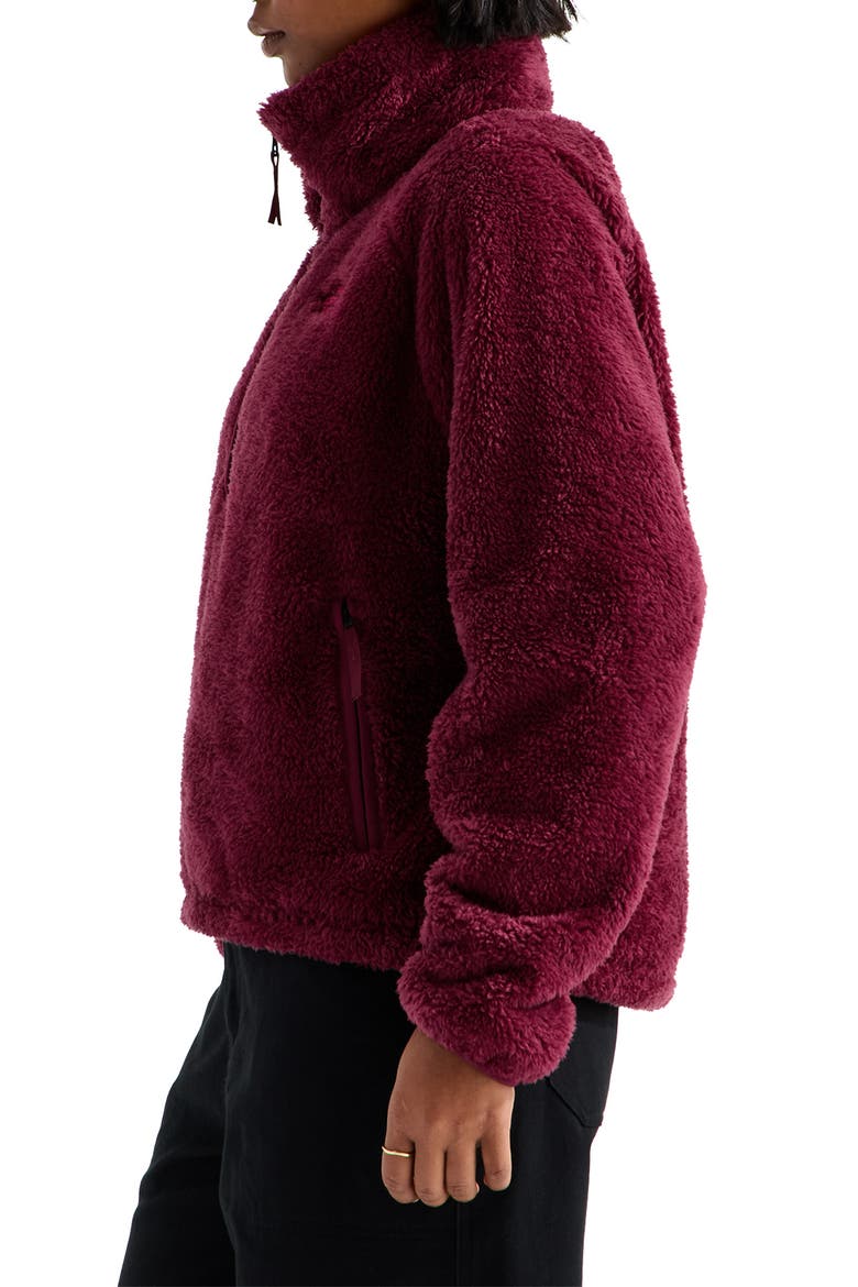 Osito Evolve Quarter Zip Fleece Jacket, Alternate, color, BURGUNDY CRUSH