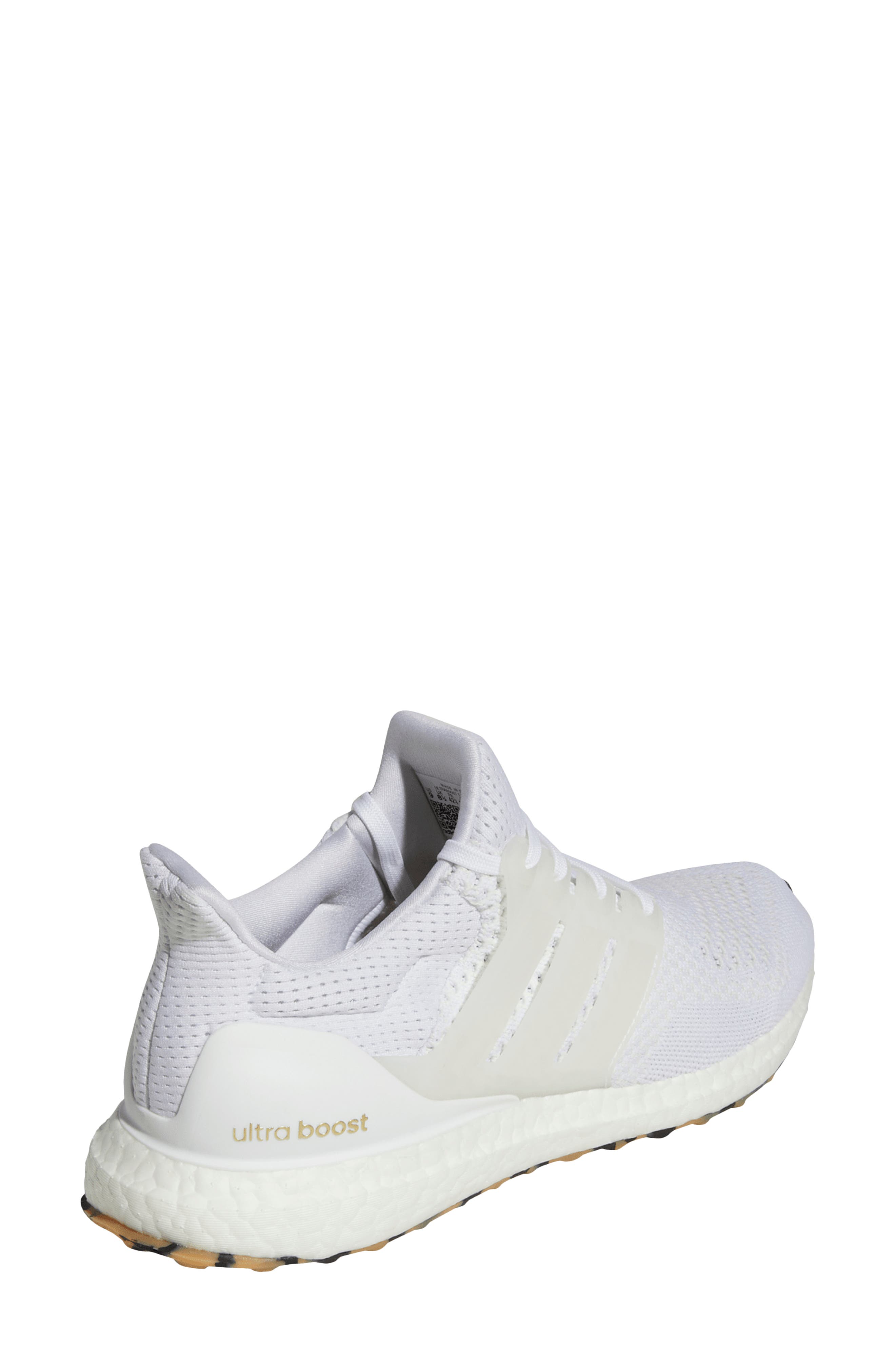 UltraBoost 1.0 Sneaker, Alternate, color, WHITE/ WHITE/ OFF WHITE