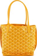 Pre-Owned Goyard Anjou Reversible Tote Coated Canvas Mini