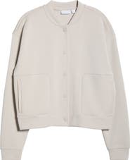 Zella Ultra Luxe Snap Front Jacket