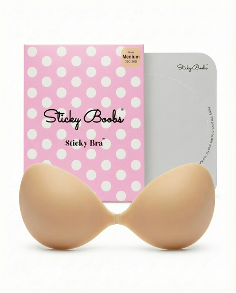 Strapless Backless Adhesive Push-Up Bra