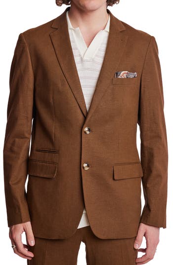 Paisley & Gray Dover Slim Fit Sport Coat In Brown