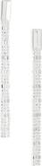 NORDSTROM RACK Demi Fine Ball Chain Linear Drop Earrings