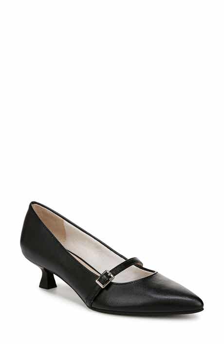 LifeStride Madelyn Mary Jane Pointed Toe Kitten Heel Pump
