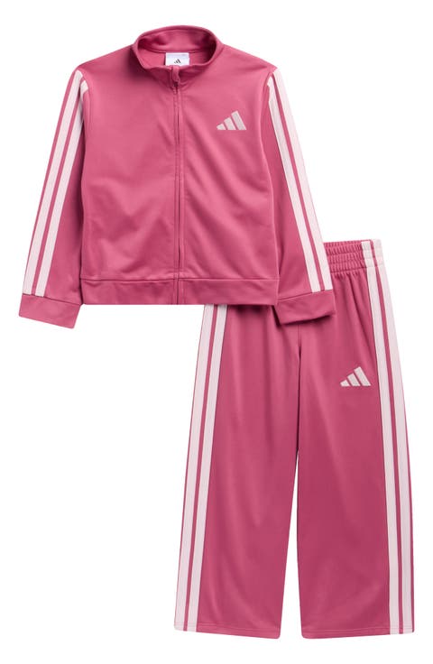 Kids' 3-Stripes Tricot Jacket & Pants Set