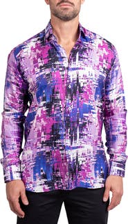 Maceoo Fibonacci Ascension Contemporary Fit Button-Up Shirt