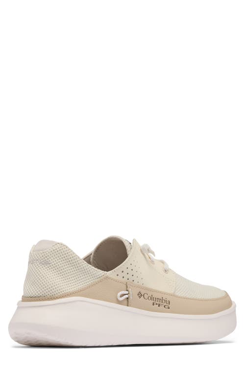 Columbia Boatside Pfg Slip-on Sneaker In Stone/fossil
