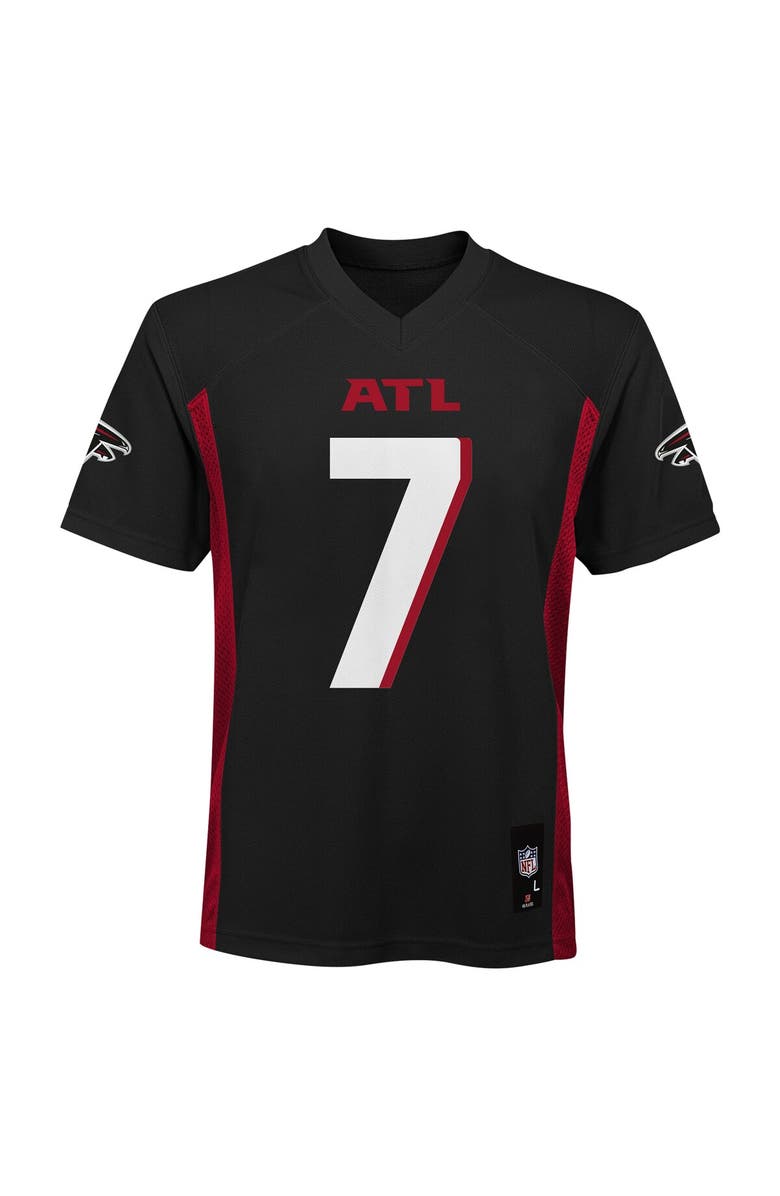 Outerstuff Youth Bijan Robinson Black Atlanta Falcons Replica Player Jersey, Alternate, color, Black