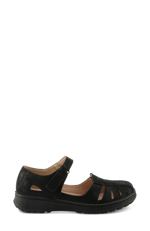 Flexus By Spring Step Otero Sandal In Black