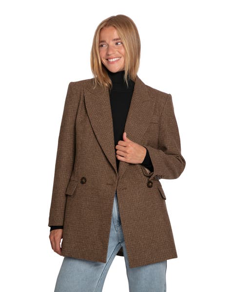 Big Brother Talk Double Breasted Blazer