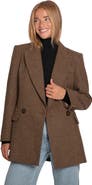 Belle & Bloom Big Brother Talk Double Breasted Blazer