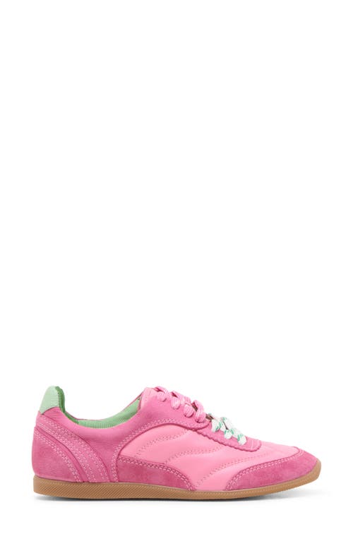 Dolce Vita Laini Leopard Print Sneaker In Pink