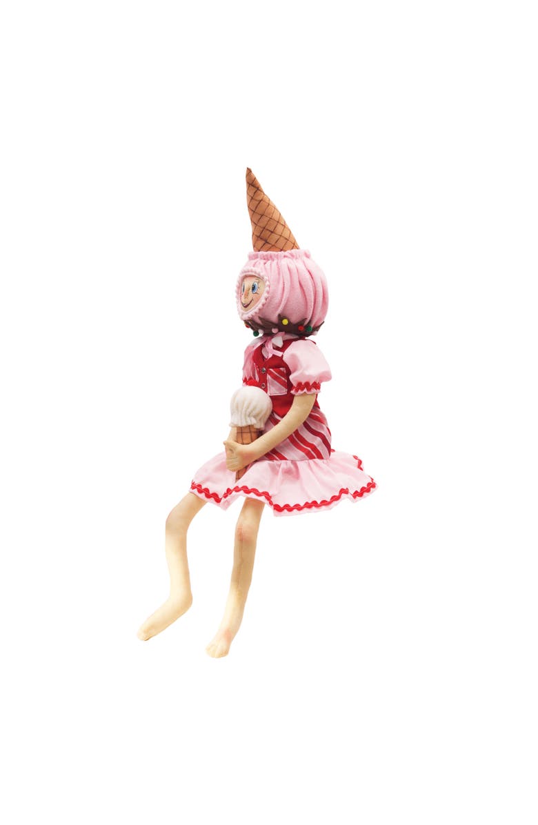 Gallerie II Turvy Tootsie Gathered Traditions Joe Spencer's Figurine Doll, Alternate, color, Pink