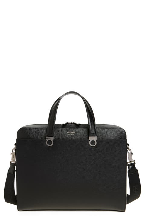 Trading Gancio Leather Briefcase