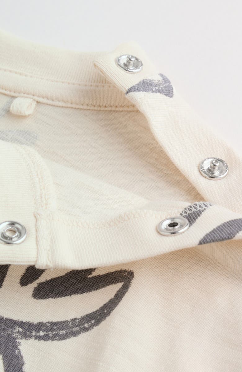 NEXT 6-Pack Assorted Long Sleeve T-Shirts & Pants Set, Alternate, color, Black